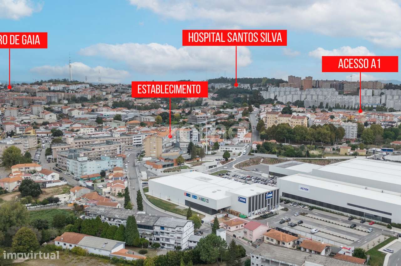 Espaço comercial amplo junto ao Gaia Park, em Vila Nova de Gaia, Po...-0