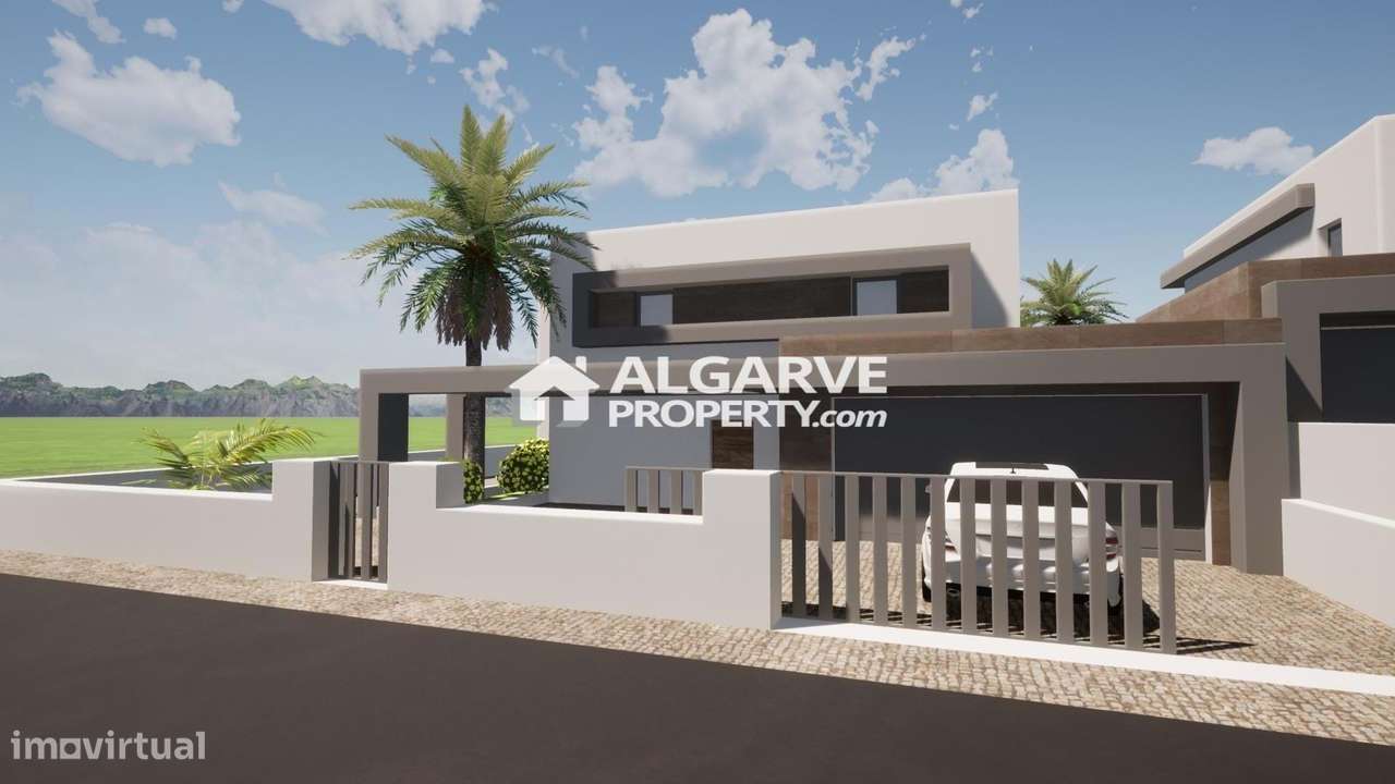 São Brás de Alportel - Terreno com projecto para construção de 2 morad - Grande imagem: 4/12