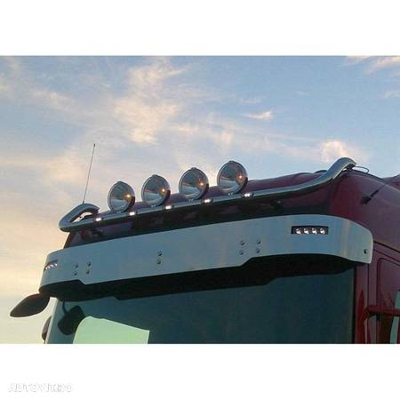 Suport proiectoare, bullbar inox Scania Top Line, Highline, Streamline - 9