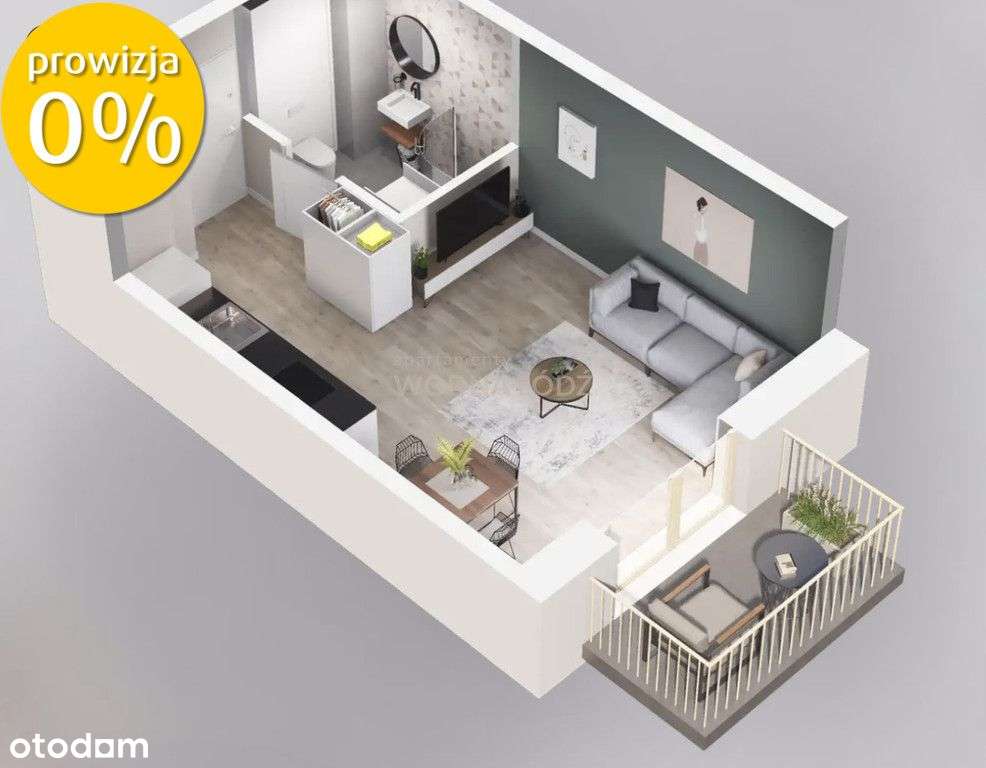 Nowe M inwestycyjne w Centrum+Wykończenie - Pełny obrazek: 2/10