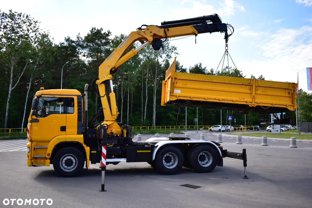 MAN TGA 26.430 6x6H HMF 4220 K6 HDS Żuraw Crane Kran - 3