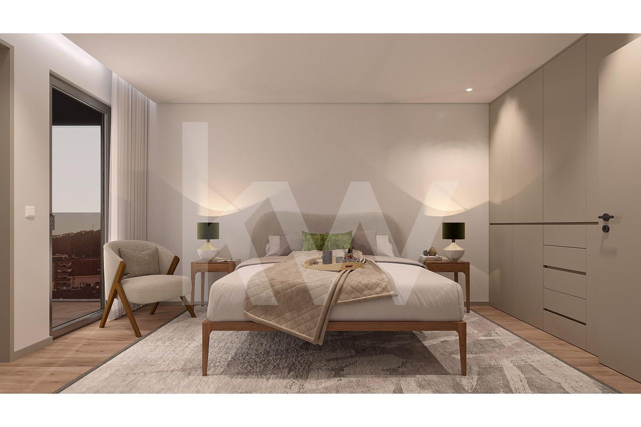 Apartamento T2 para venda no NOVO Condomínio Brisas de Gaia