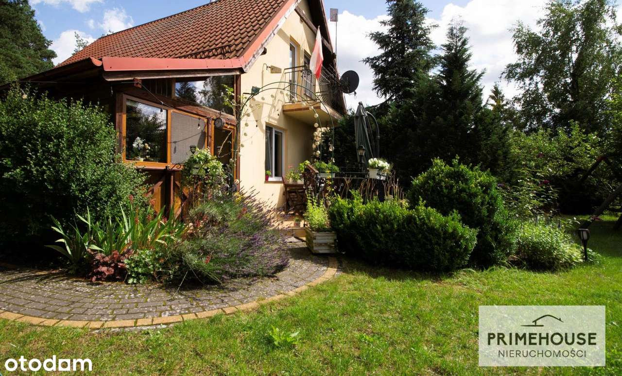 Unikatowy dom z ogrodem przy lesie ogród zimowy!-3