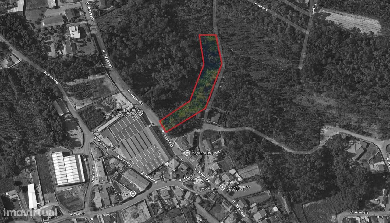 TERRENO PARA CONSTRUÇÃO URBANA  -  CALDAS DE S. JORGE  -  Santa Maria - Grande imagem: 2/7