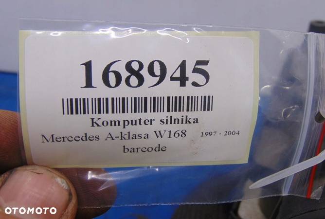 MERCEDES A-KLASA W168 KOMPUTER SILNIKA A1661402000 - 6