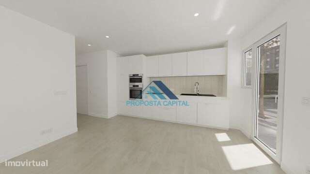 T0 com terraço em Alvalade – Rua Doutor Gama Barros - Grande imagem: 4/10