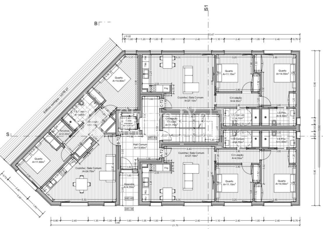 Apartamento T2 DUPLEX Venda em Rio de Loba,Viseu - Grande imagem: 4/4
