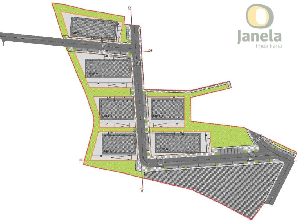 Terreno com loteamento aprovado para 66 Fracções - Grande imagem: 2/8