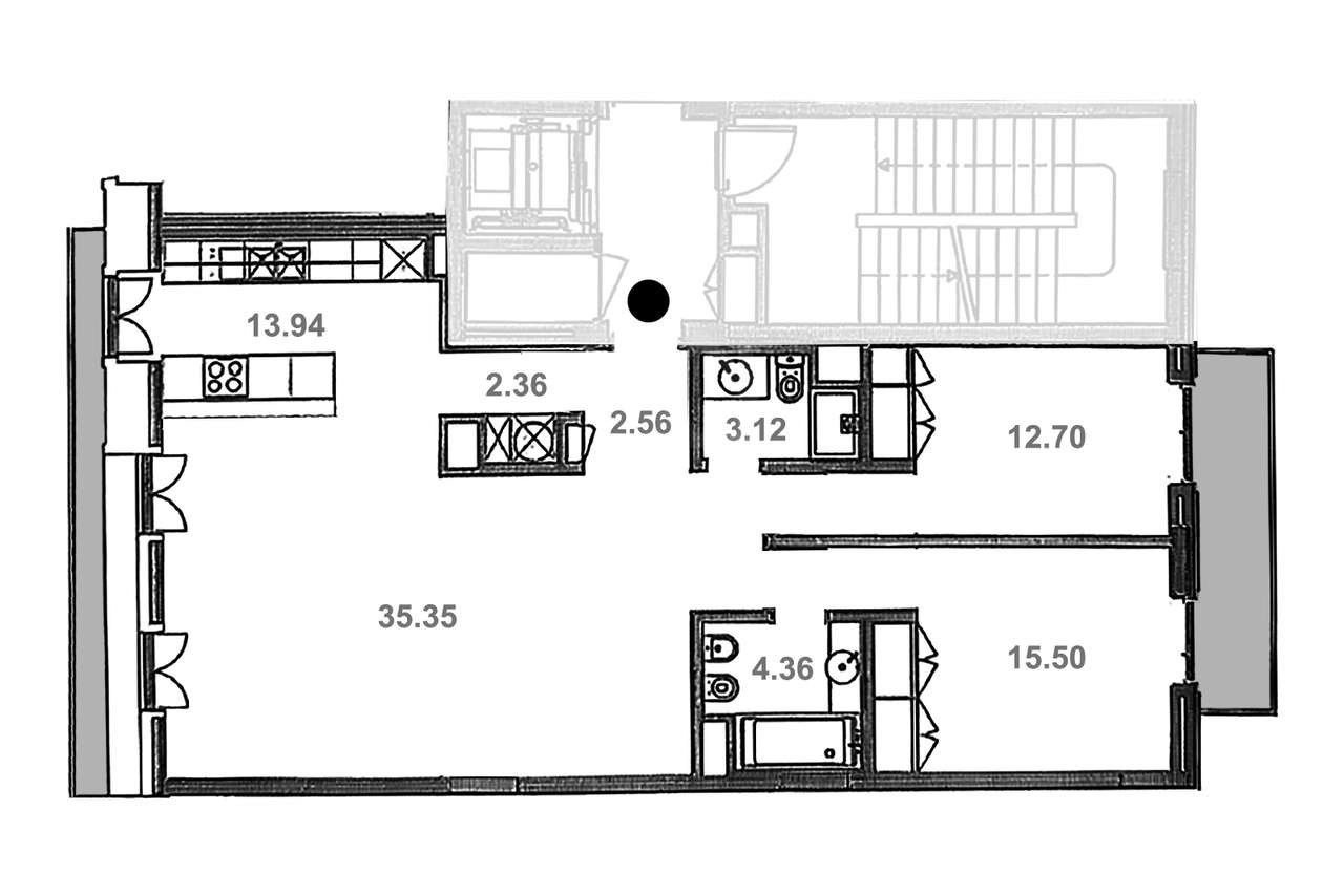 Apartamento T2 - Junto à Av. Liberdade - Totalmente Mobilado - Garagem-38