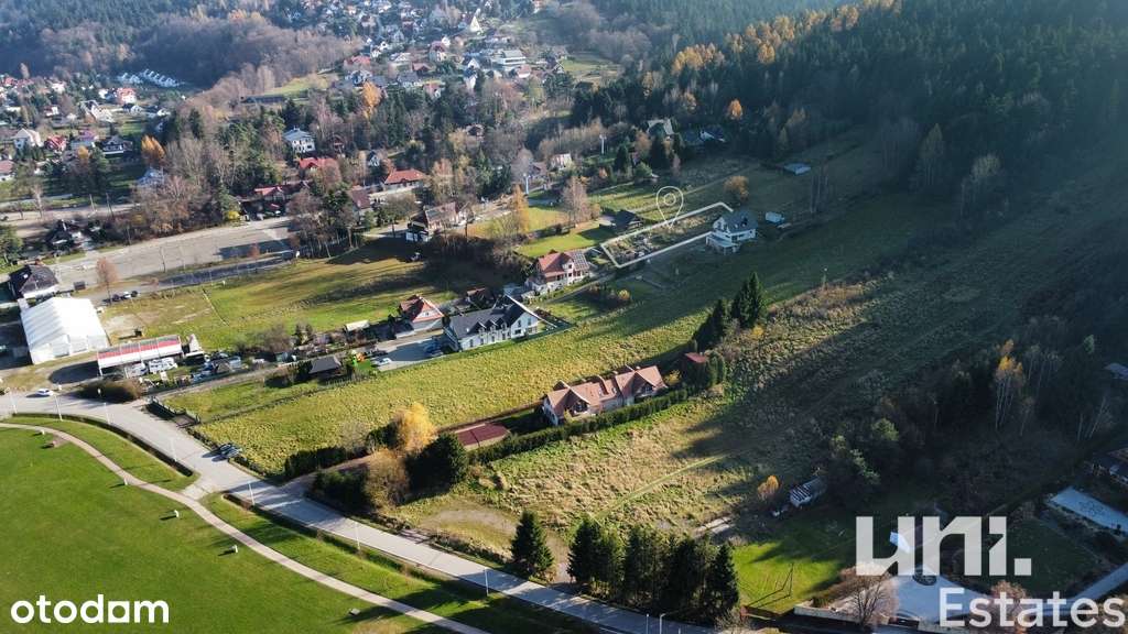 Działka na Zarabiu z warunkami przyłącza mediów - Pełny obrazek: 2/7