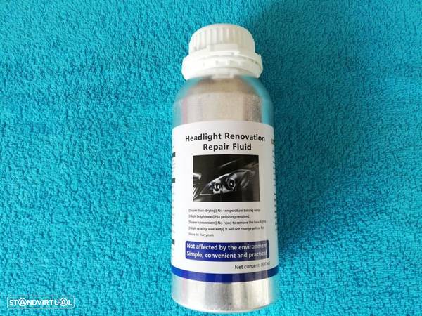 Garrafa liquido polimento farois polimeraçao - 800 ML - 2