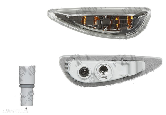 Lampa semnalizare laterala Kia Sportage (Ql), 09.2015-, fata, stanga/dreapta, WY5W; cu suport becuri, OEM/OES - 1