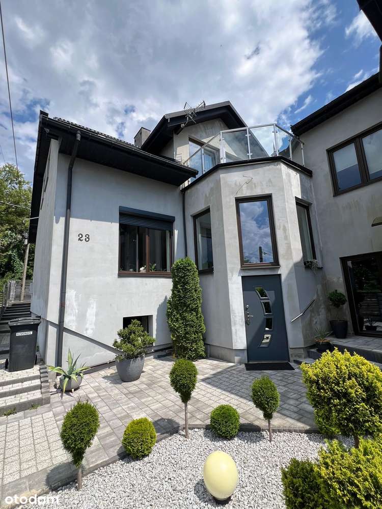 Nowoczesny dom 162m2 w zabudowie bliźniaczej, Ul. Nadrzeczna-4