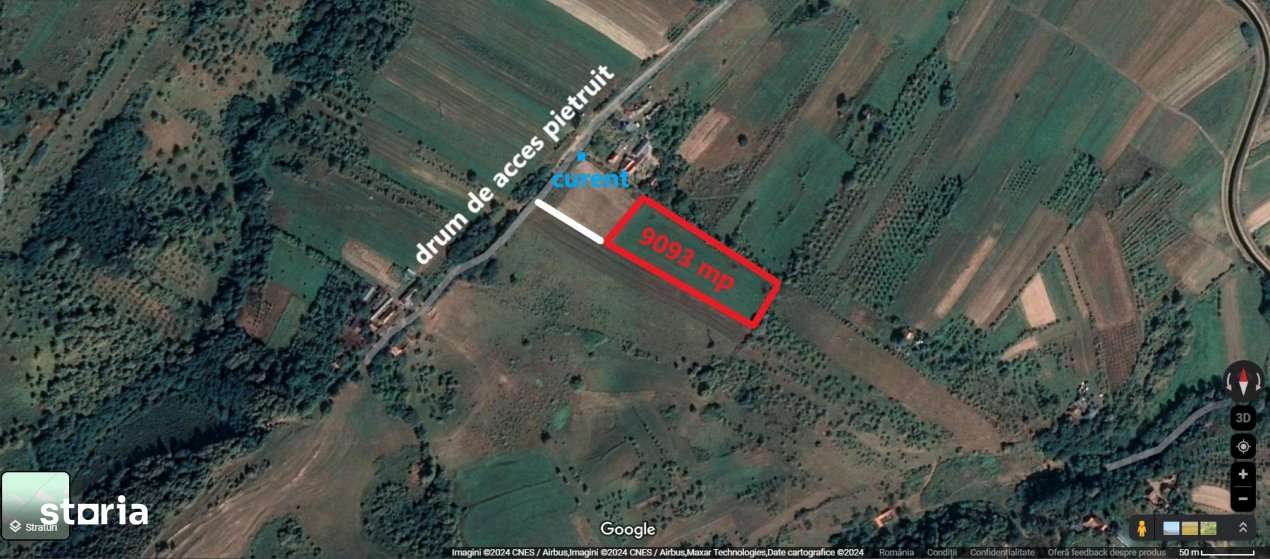 Teren extravilan 9093 mp de vanzare in Josani, com. Magesti - Bihor - Imagine principală: 2/8