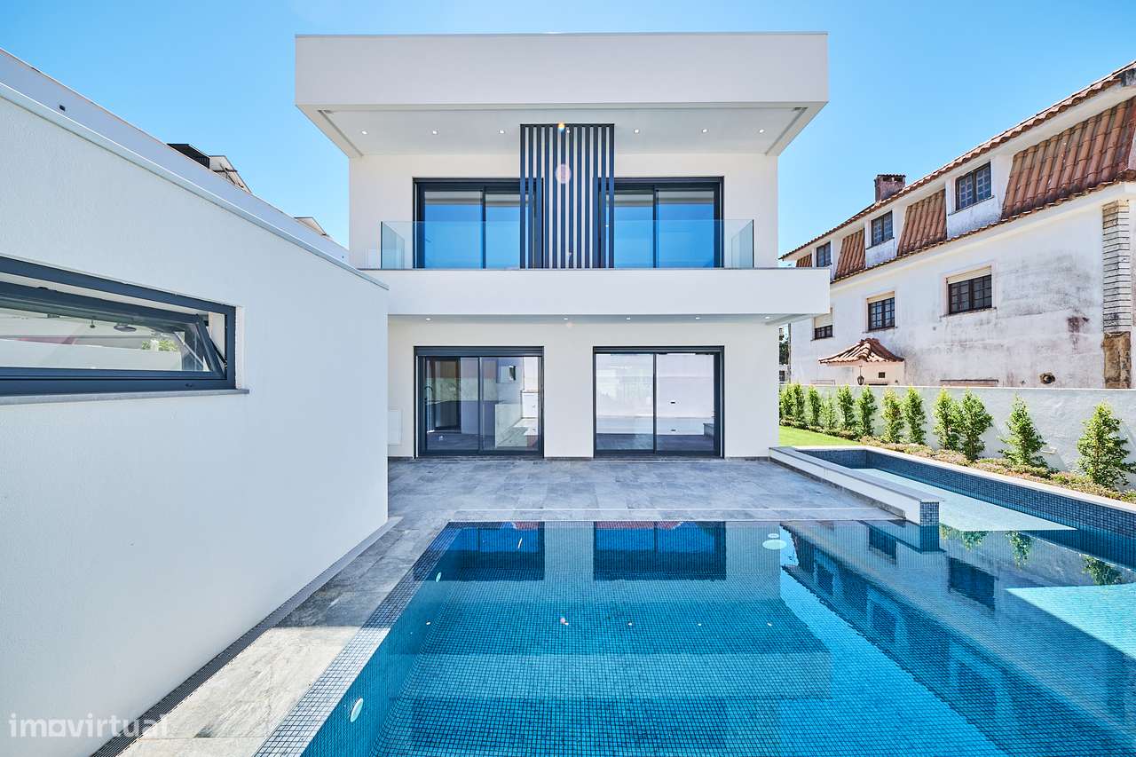 VALE CAVALA - Moradia T4 com piscina aquecida, piso radiante e garagem - Grande imagem: 3/41