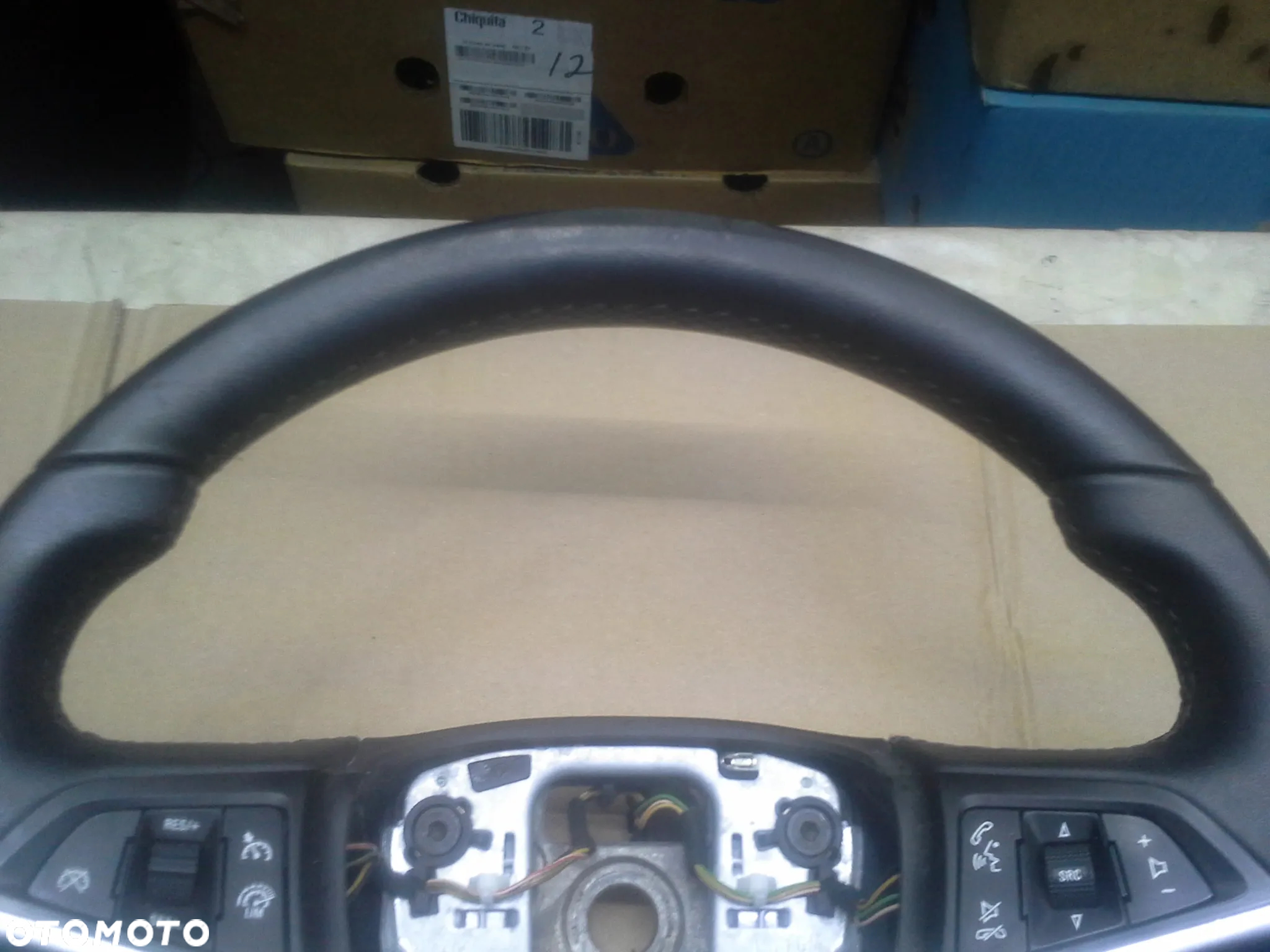 Opel Astra J kierownica skóra z multifunkcją 134289516 - 11