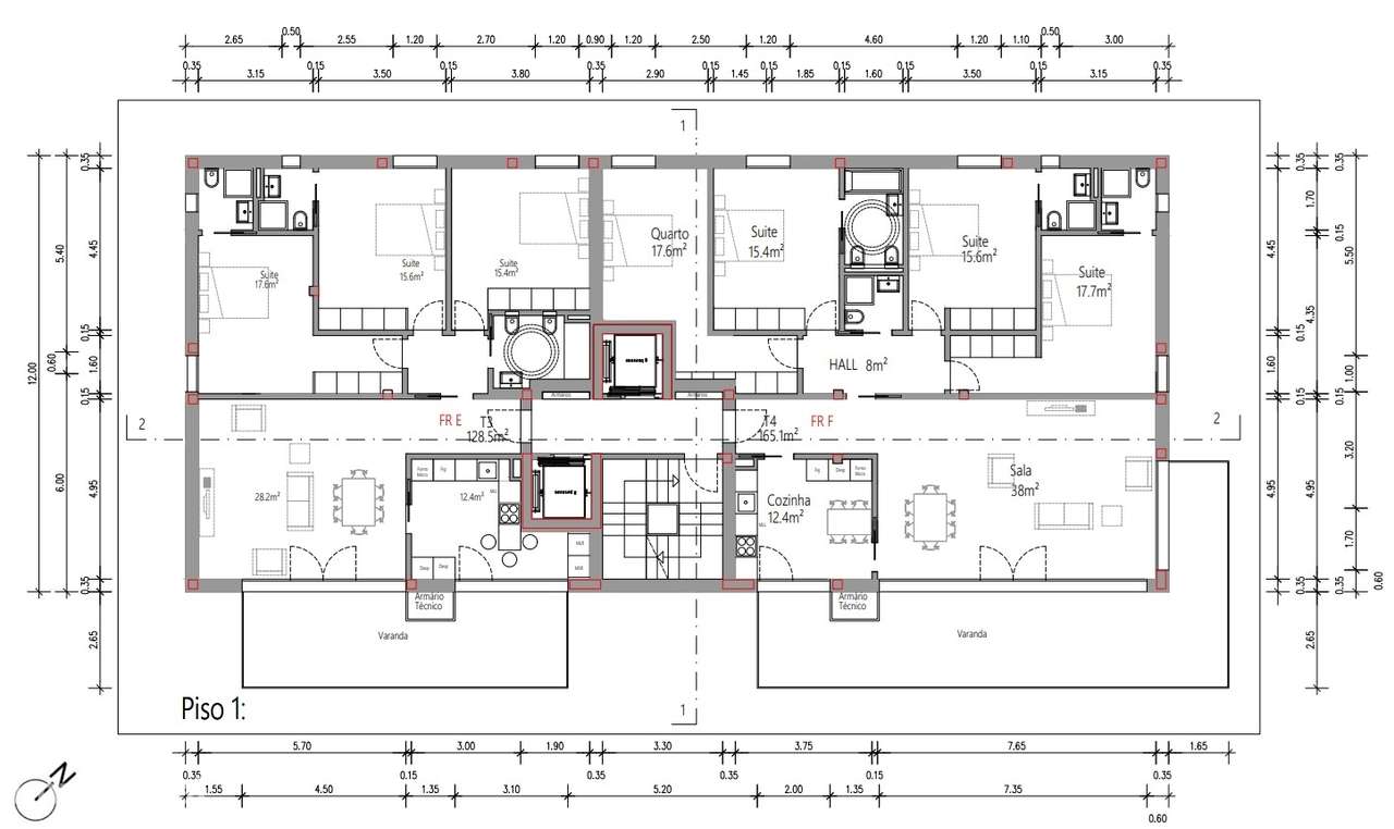 Apartamento T3 - Santa Clara - Coimbra/Venda - Grande imagem: 4/5