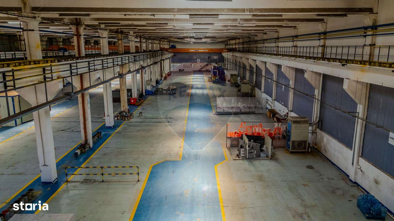 Hala 1870 mp, Parcare, Pod rulant 18 T - Imagine principală: 5/9