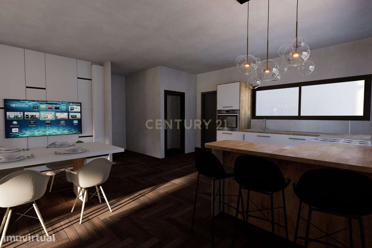 Terreno com Projeto Arquitetónico Aprovado para Quatro Moradias.-3