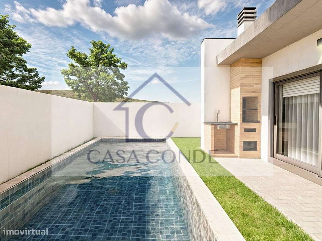 MORADIA ISOLADA TÉRREA T4 COM PISCINA | PINHAL DO GENERAL-5
