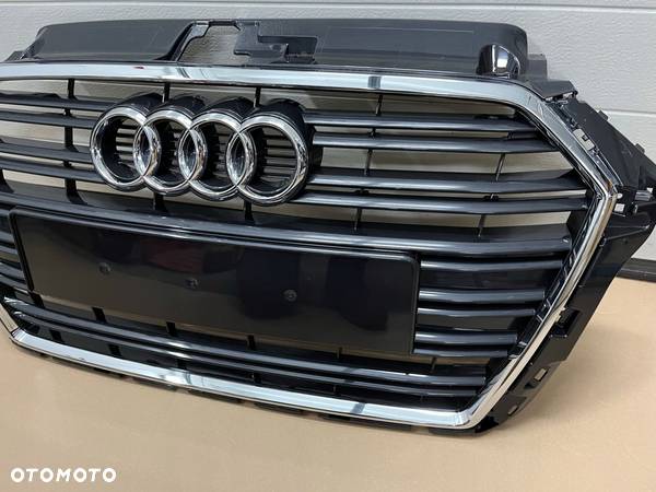 GRILL AUDI A3 LIFT 8V0 ATRAPA ZDERZAKA AUDI A3 8V0 LIFT SLine 8V3853651A - 5