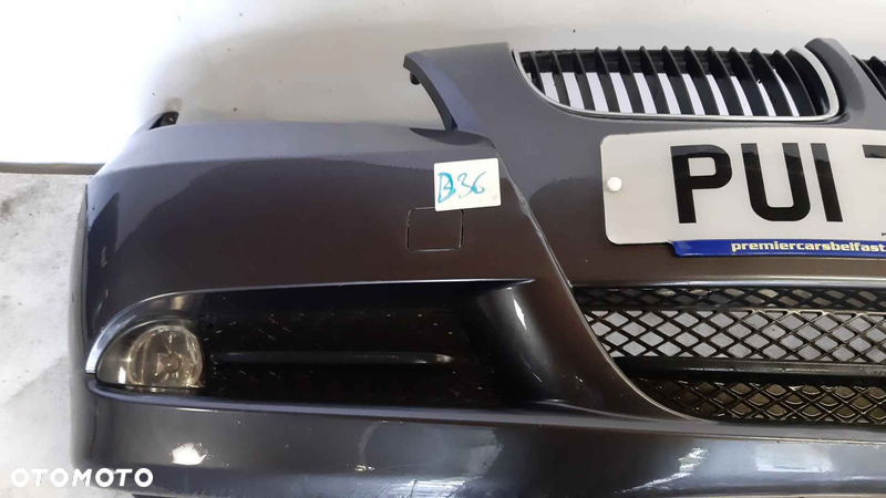 ! ZDERZAK PRZÓD PRZEDNI DO BMW E90 E91 SPARKLING GRAPHITE SZARY GRAFITOWY HALOGENY - 5