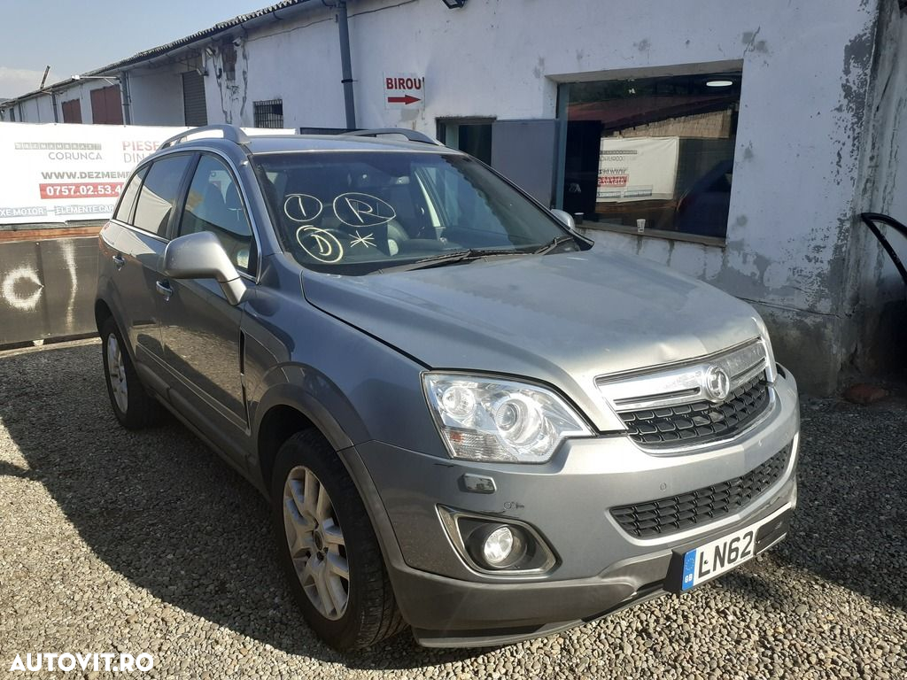 Bara fata Opel Antara Facelift 2010 - 2015 GRI (592) model cu spalatoare far - 12