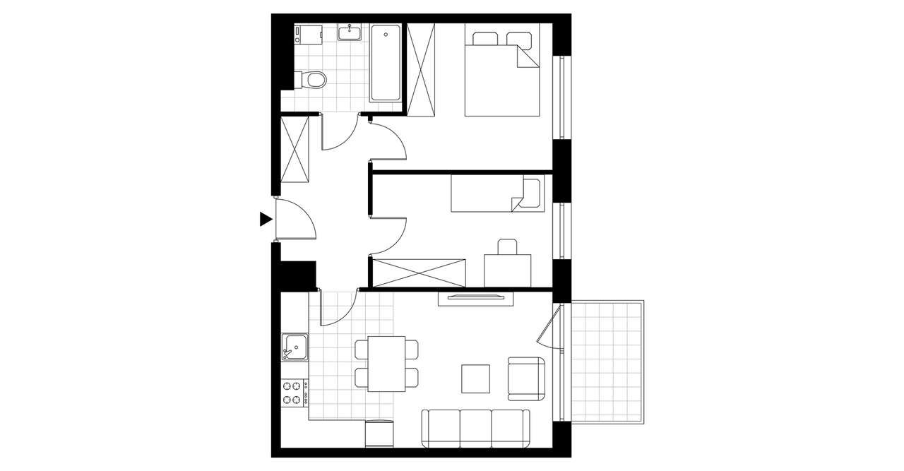 Osiedle Kwietne Łąki | mieszkanie 2-pok. | 35 - Pełny obrazek: 4/9