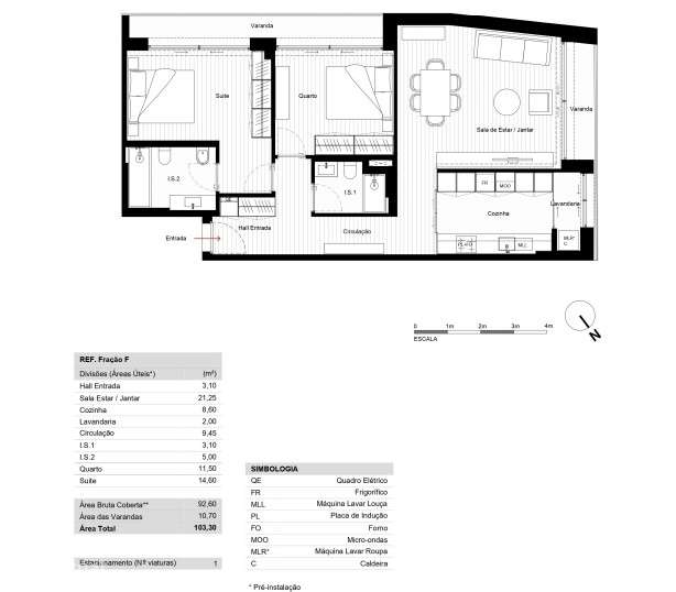 Vende-se T2 novo com varanda, à estação metro Francos-8