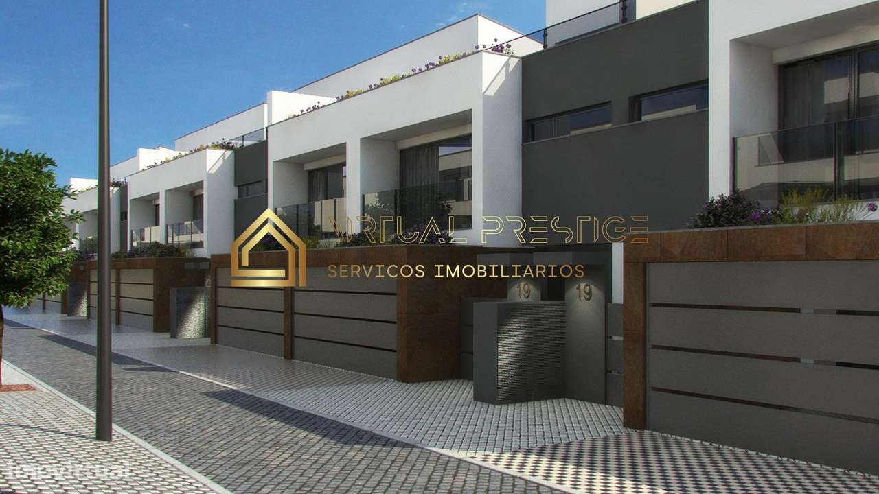 Moradia em Banda T4+1 - Pera - Nova - Garagem - Grande imagem: 4/29