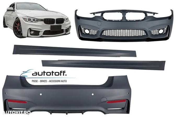 Pachet exterior BMW Seria 3 F30 (11-19) M3 Design - 1