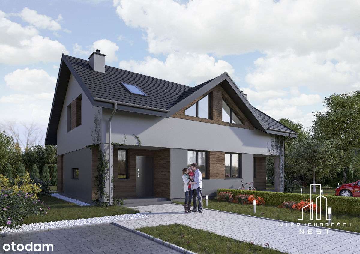 Kórnik Dom z dużą działką 600m2!Ostatni!-13