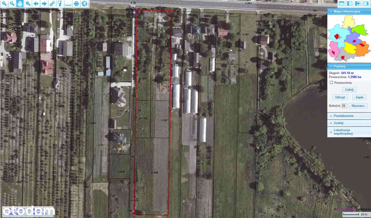 Działki inwestycyjne/budowlane 12580m2, Busko-Zdrój, Bronina-6