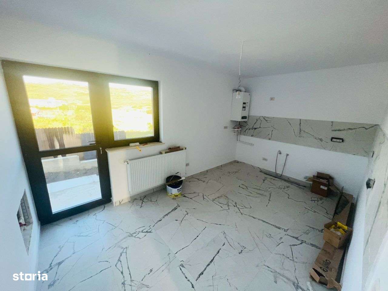 CANALIZARE! ASFALT! Casa 3 camere, 88 mp utili, Miroslava - Imagine principală: 4/8