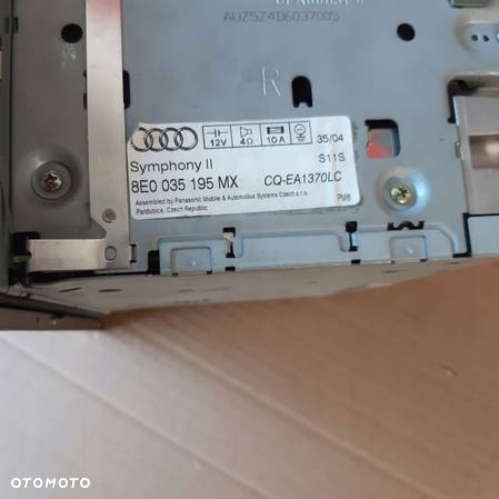 RADIO CD AUDI A4 B6 - 3