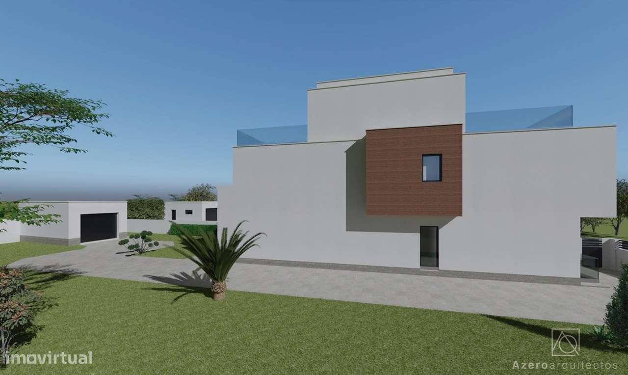 Moradia V4 nova c/ Jacuzzi e vista campo, Montijo-3
