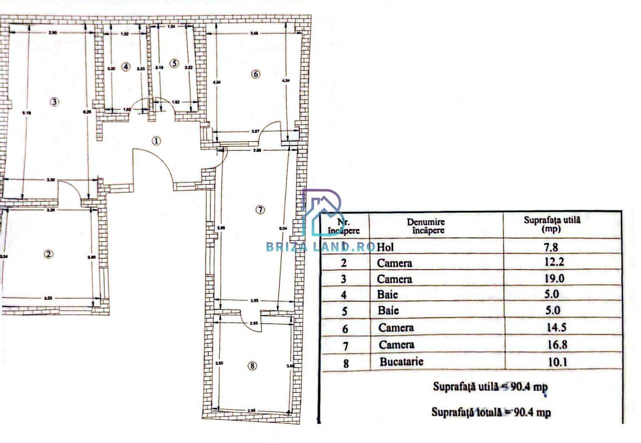 Soseaua Chitilei, zona Crusovat, casa 4 camere, doua bai, teren 259mp-13