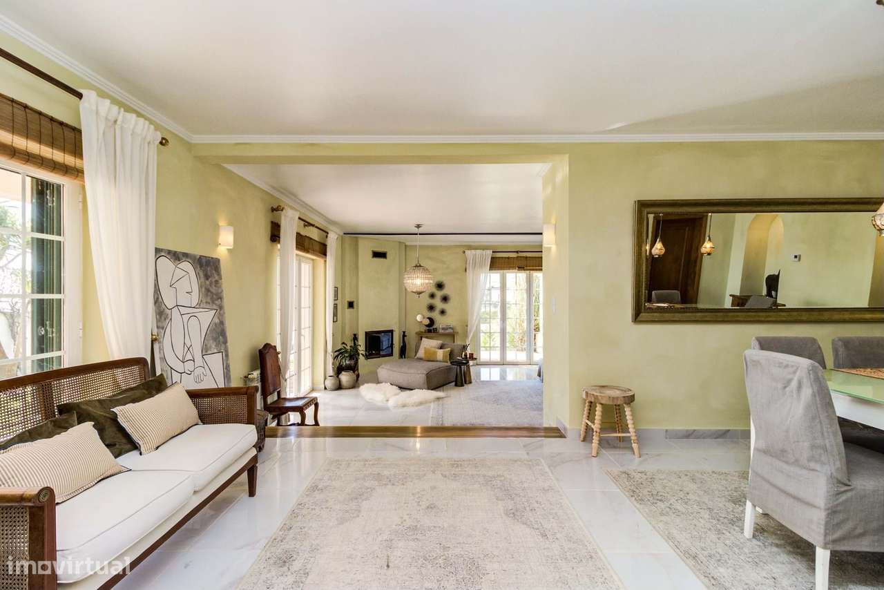 Moradia T6 com Piscina aquecida, Court de Ténis e Jardim na Lourinhã –-6