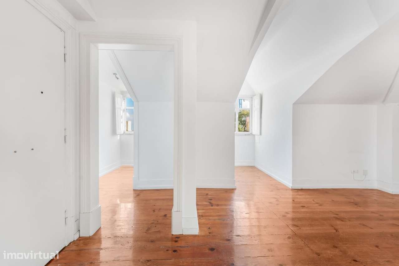 Apartamento T2 + 1 com vista, Estrela, Lisboa - Grande imagem: 5/30