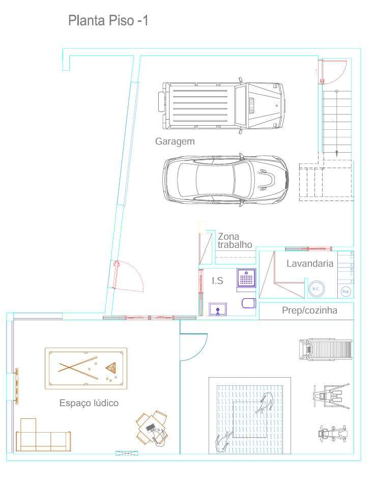 Moradia Unifamiliar, com piscina na Cruz da Areia, Leiria-5