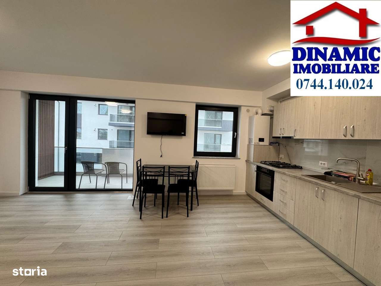 Garsonieră modernă, et.1, ansamblu nou, Str. Fermelor,  300 Eur/lunar - Imagine principală: 5/8