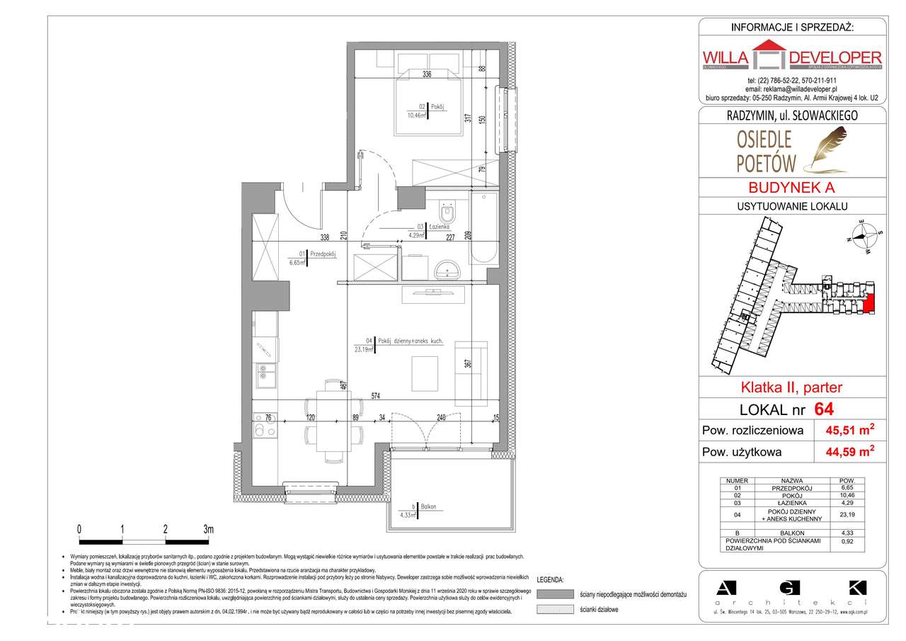 Osiedle Poetów | mieszkanie A_64 - Pełny obrazek: 2/9