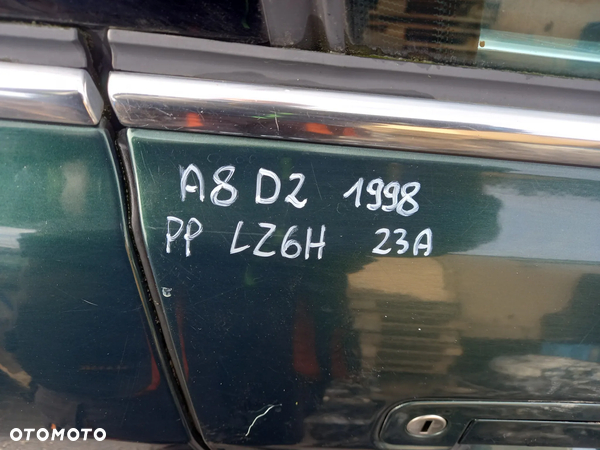 AUDI A8 D2 DRZWI PRAWY PRZÓD PRAWE PRZEDNIE LZ6H - 9