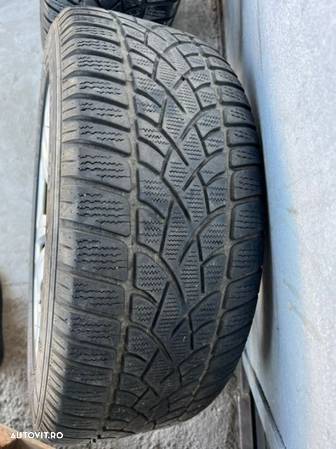 Jante Bmw seria 7 cu cauc 245/50/R18 Dunlop iarna dot 2011 3-4mm 8jx18is30 - 6