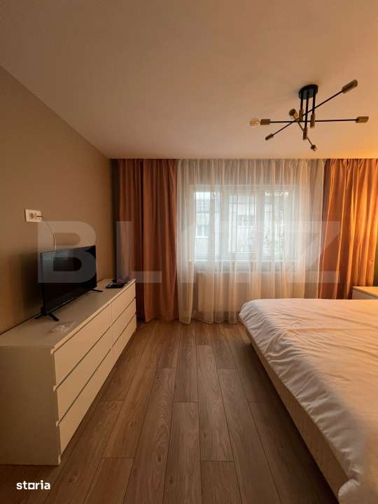 Apartament renovat, 2 camere, 50 mp, geam la baie, zona George Enescu - Imagine principală: 2/13