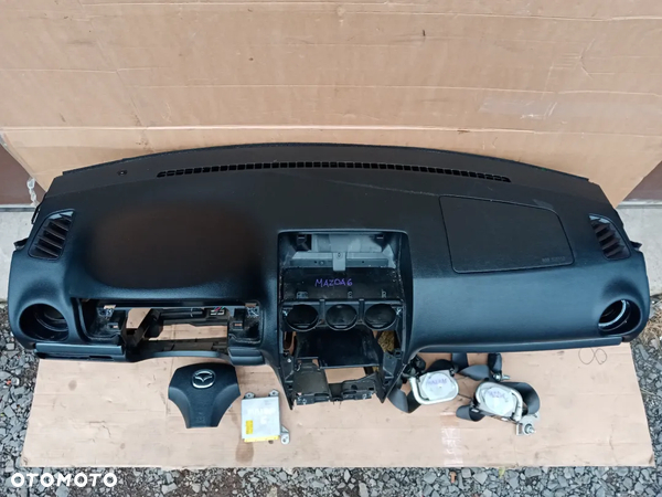 Konsola Airbag pasy Mazda 6 Lift poduszki komplet - 2