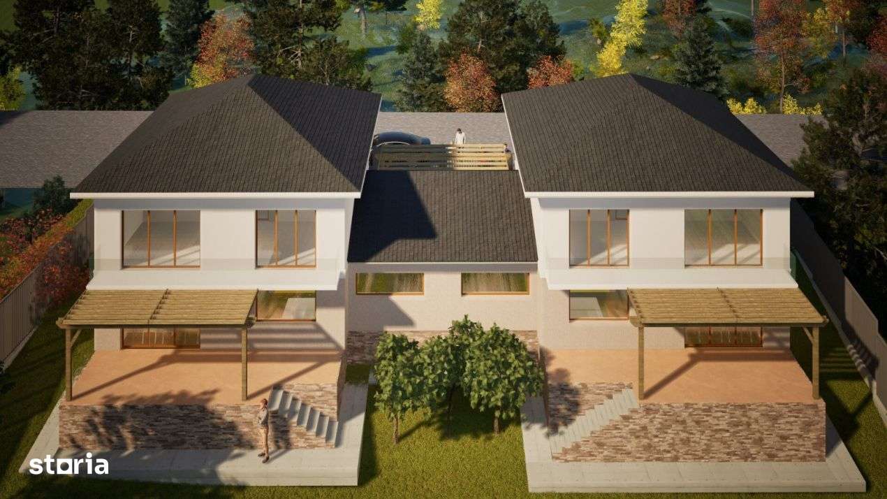 Teren autorizat 2 case individuale, 970 mp, Chinteni - Imagine principală: 4/10