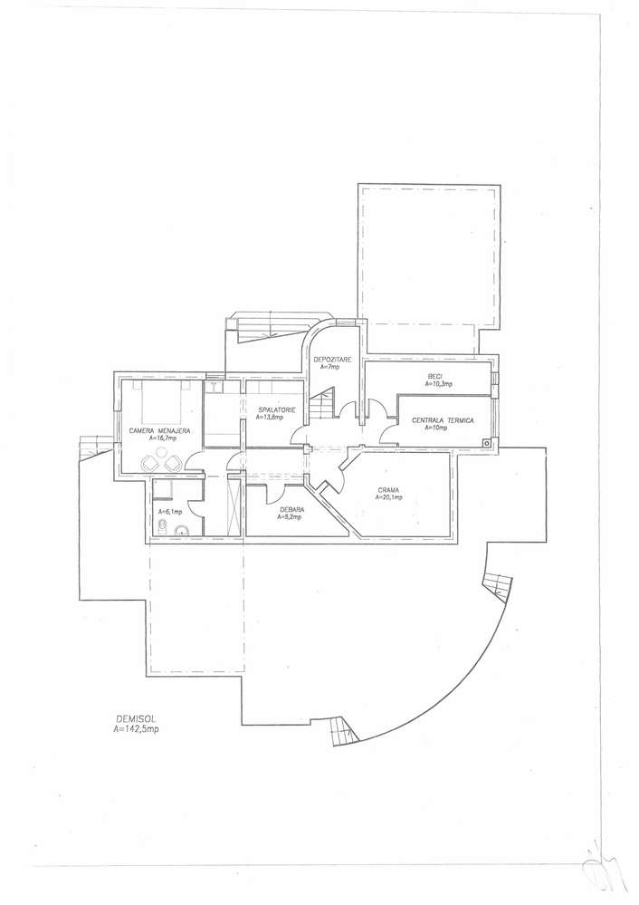 Vanzare vila superba D+P+1+M garaj piscina teren 2500mp Pipera padure-17