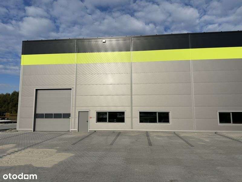 Nowoczesna hala magazynowo-produkcyjna z częścią b-6