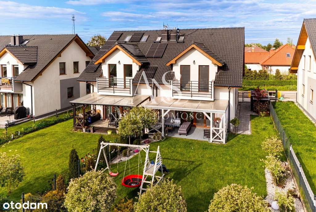 Piękny, jasny bliźniak z garażem i ogrodem-Mierzyn-2